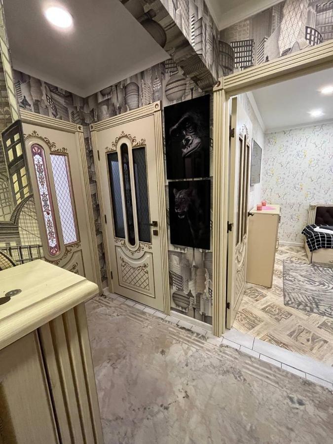 Уютная Трёхкомнатная Квартира В Центре Алматы Almaty Eksteriør bilde